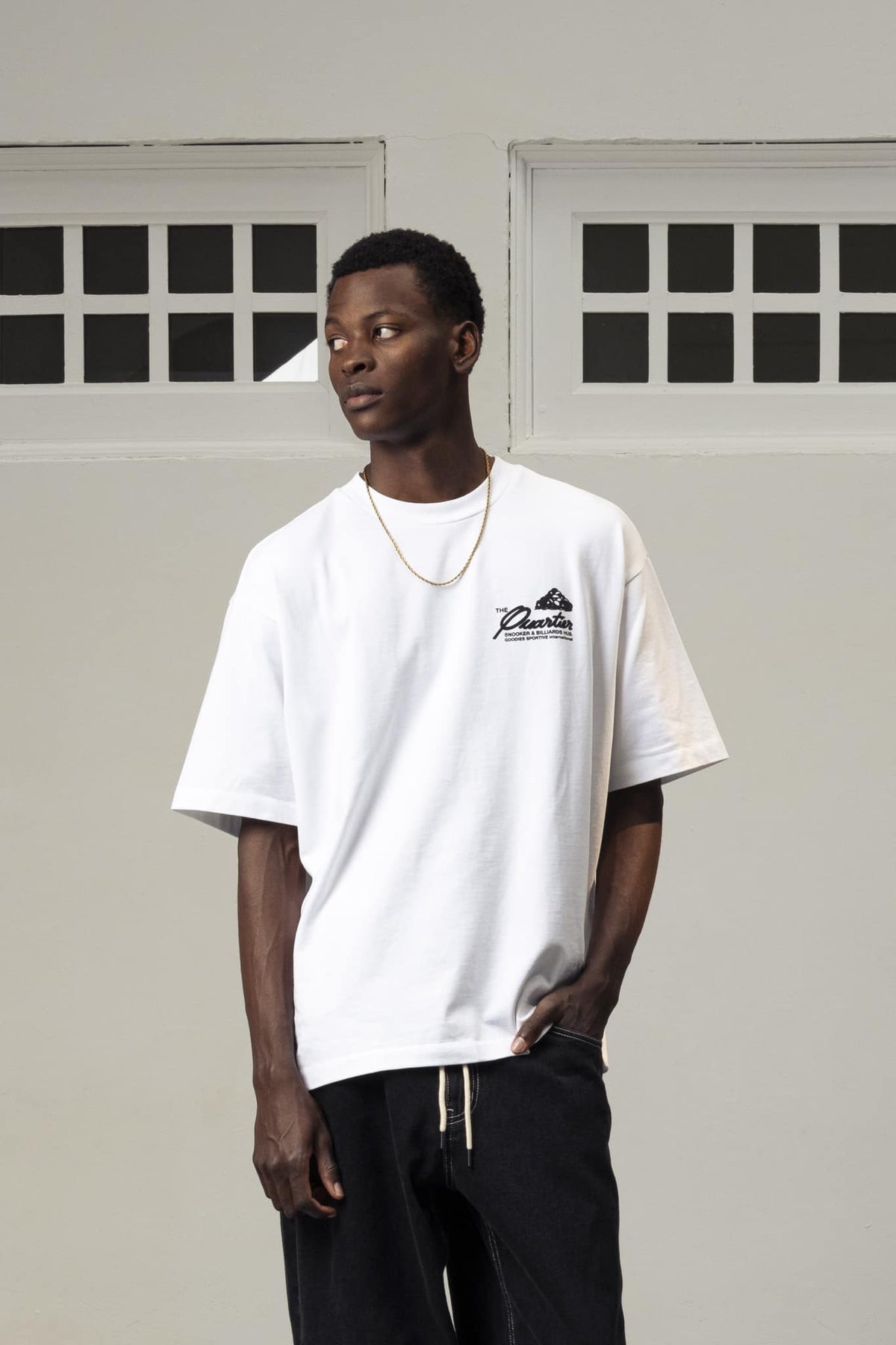snooker white tee - goodies sportive - 510083401 - tee shirt - Nouveau. men