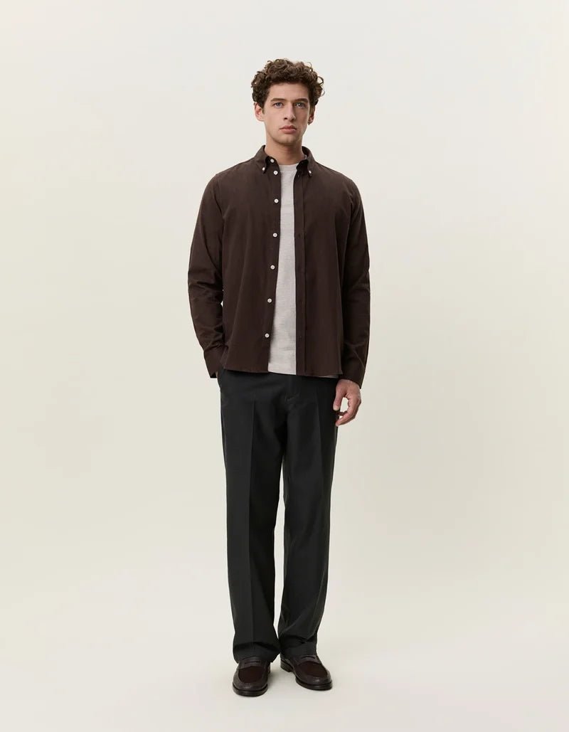 soft flannel shirt - les deux - 520084948 - chemises - Nouveau. men