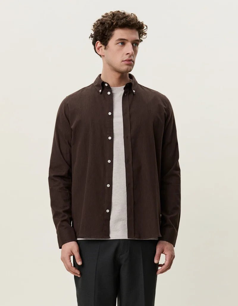 soft flannel shirt - les deux - 520084948 - chemises - Nouveau. men