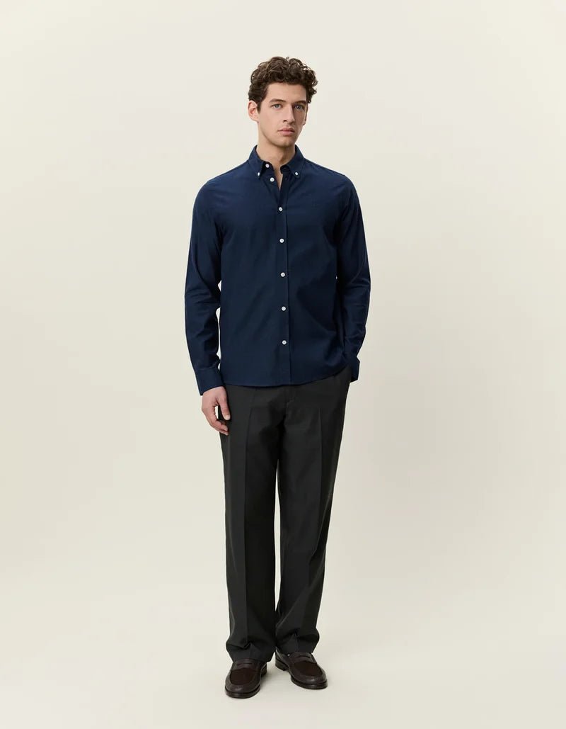 soft flannel shirt - les deux - 520084900 - chemises - Nouveau. men