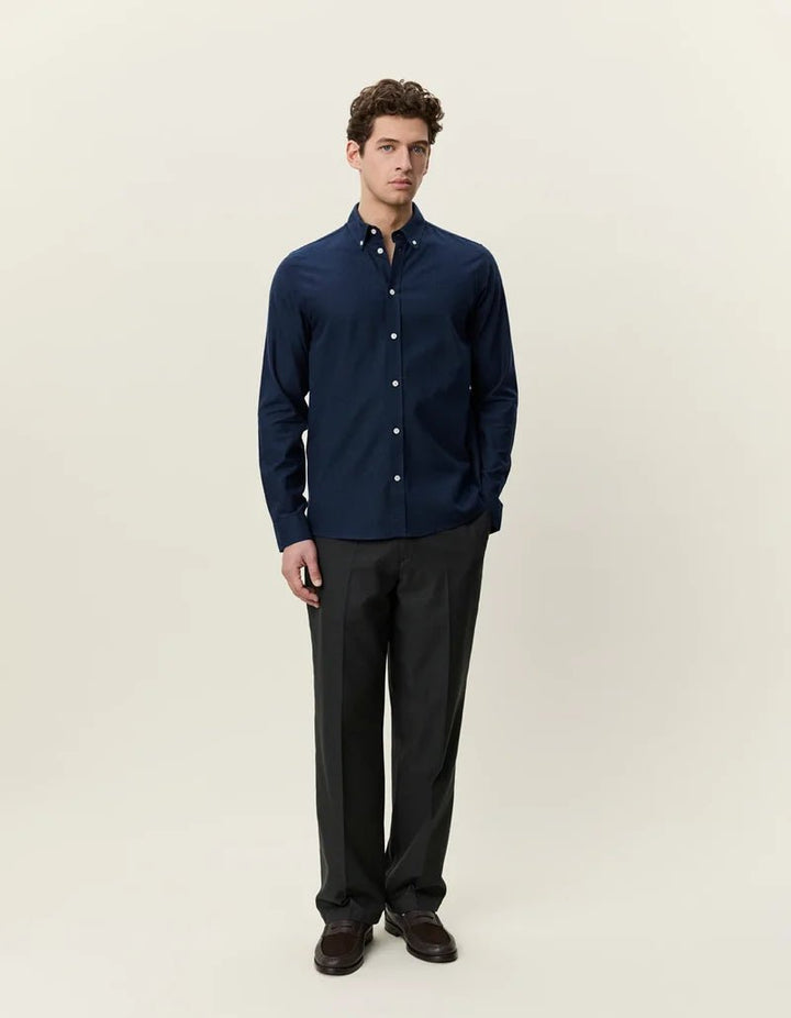 soft flannel shirt - les deux - 520084900 - chemises - Nouveau. men