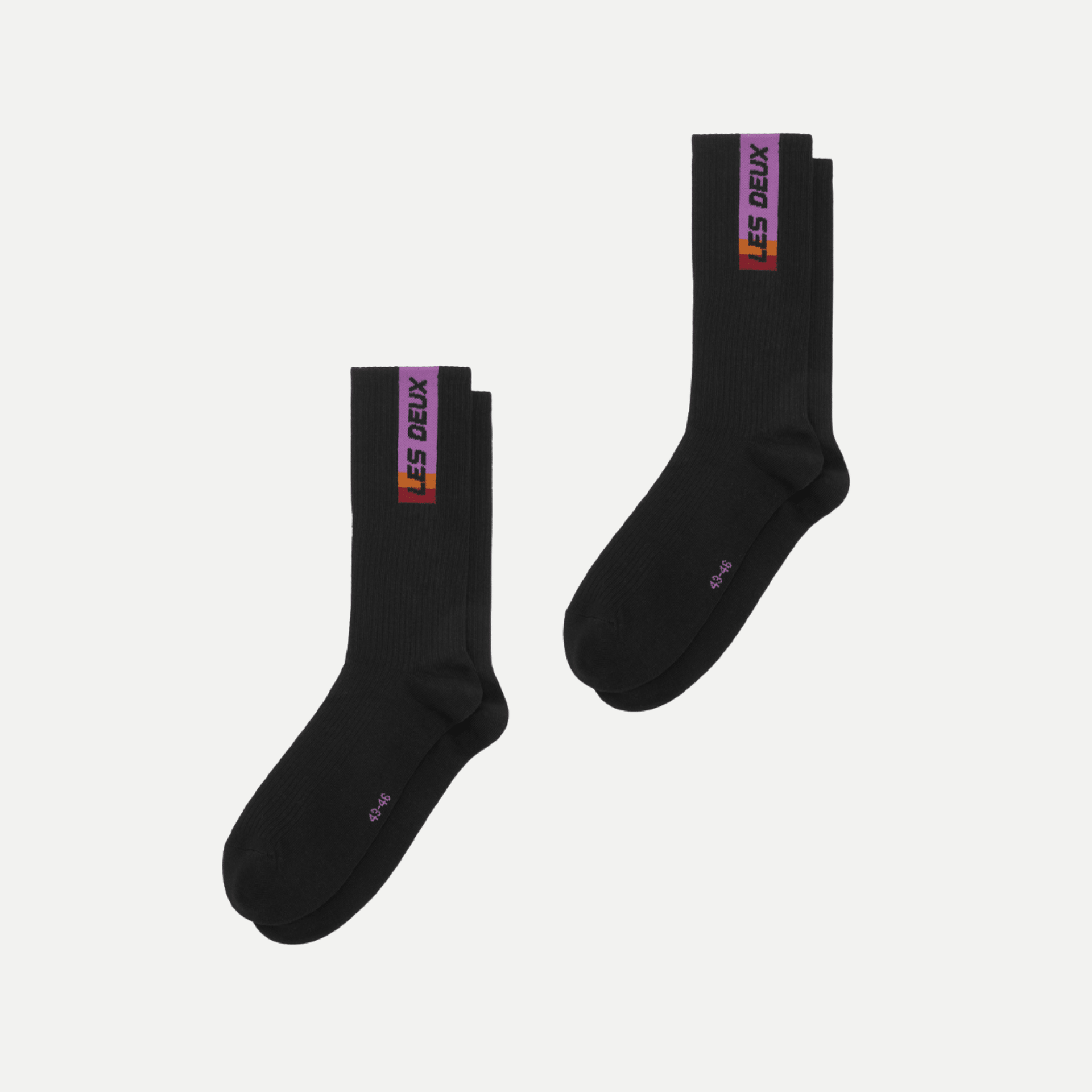 sport logo socks 2 - pack - les deux - 510066923 - chaussettes - Nouveau. men
