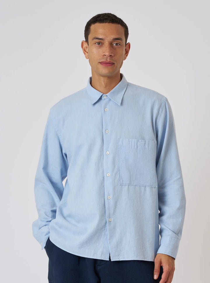 square pocket shirt - universal works - 520091793 - chemises - Nouveau. men