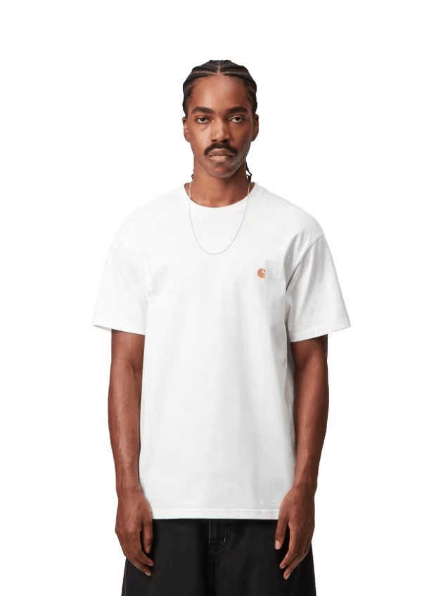 s/s chase t-shirt 100% cotton - carhartt - 510007865 - tee shirt - nouveau.
