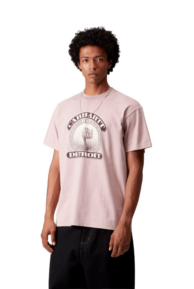 s/s cold world t-shirt cotton single jersey - carhartt - 510059543 - tee shirt - nouveau.