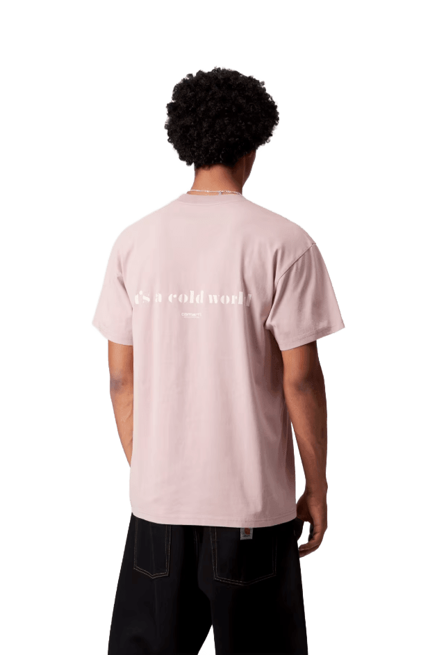 s/s cold world t-shirt cotton single jersey - carhartt - 510059543 - tee shirt - nouveau.