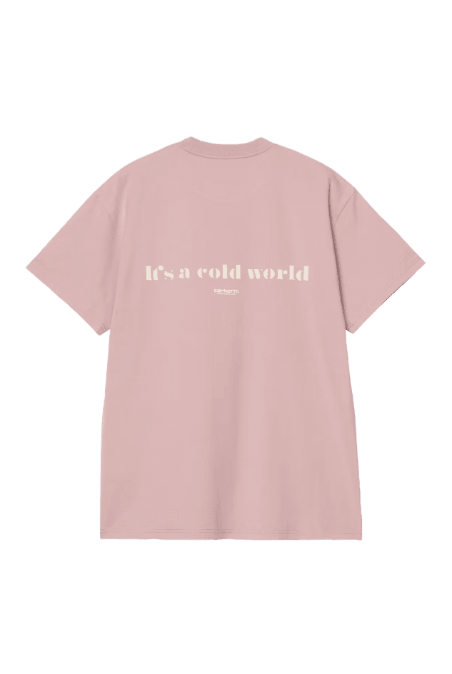 s/s cold world t-shirt cotton single jersey - carhartt - 510059543 - tee shirt - nouveau.