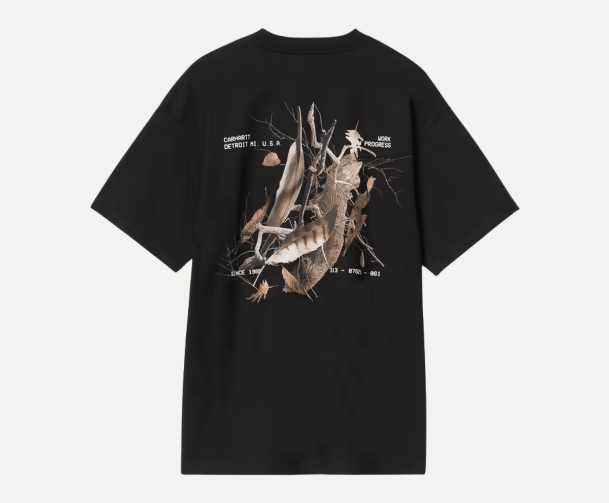 s/s feather progress t-shirt organic cotton single - carhartt - 510078599 - tee shirt - Nouveau. men