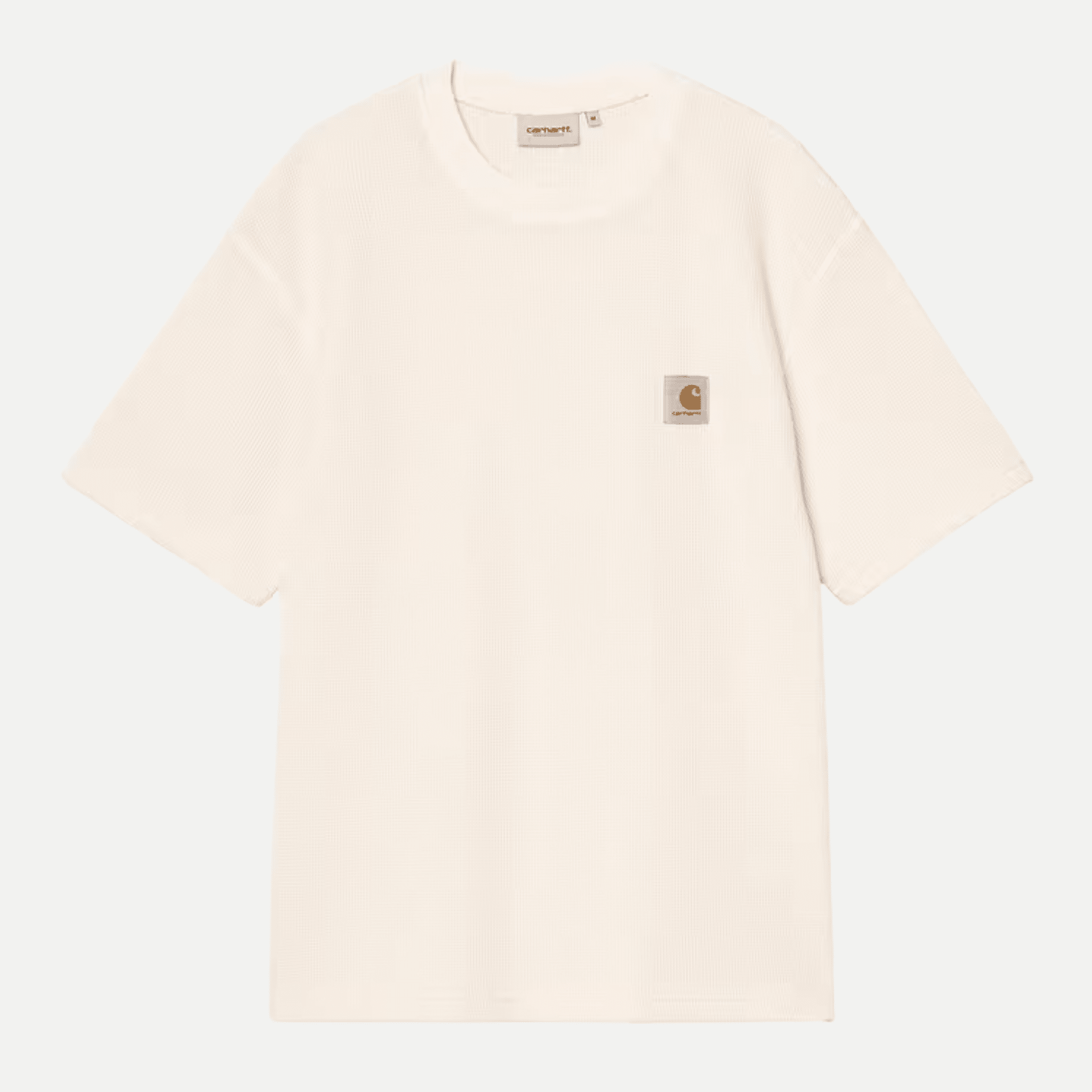 s/s nelson waffle t-shirt cotton waffle - carhartt - 510066404 - tee shirt - Nouveau. men