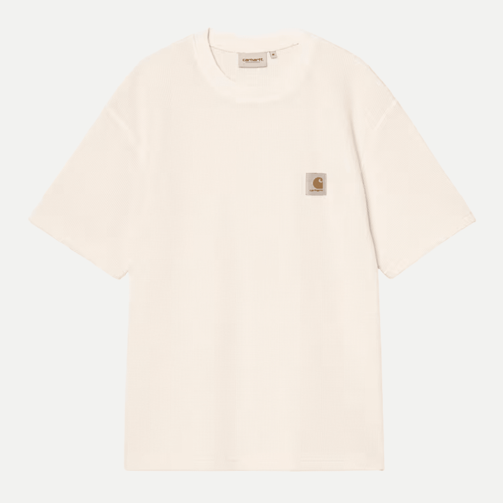 s/s nelson waffle t-shirt cotton waffle - carhartt - 510066404 - tee shirt - Nouveau. men