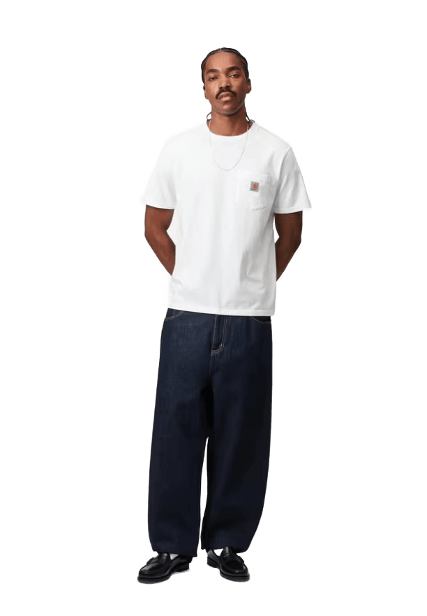 s/s pocket t-shirt cotton single jersey - carhartt - 510025647 - tee shirt - nouveau.