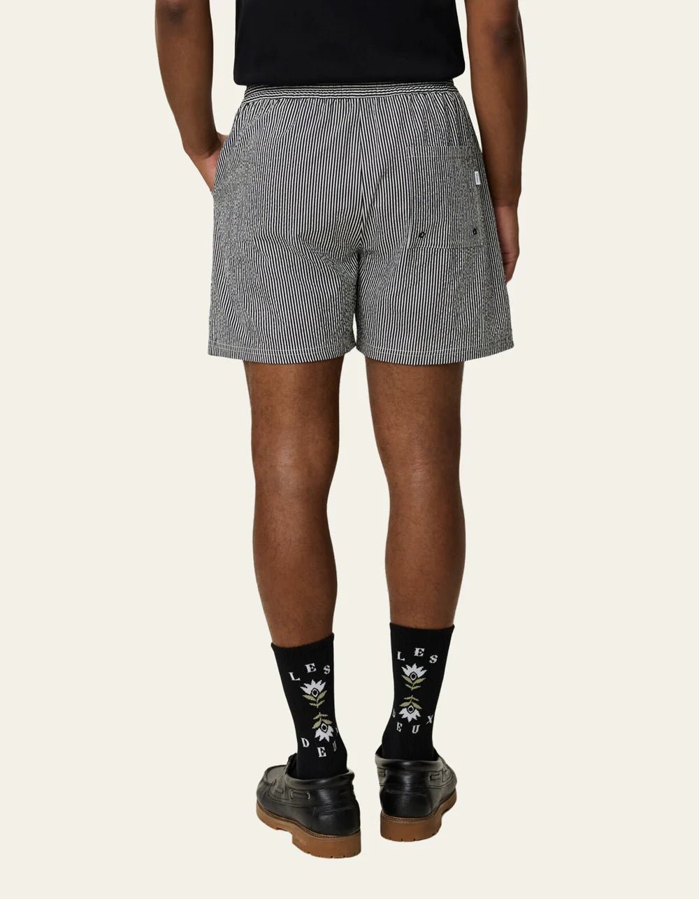 stan stripe seersucker swim shorts - les deux - 520062953 - shorts - Nouveau. men