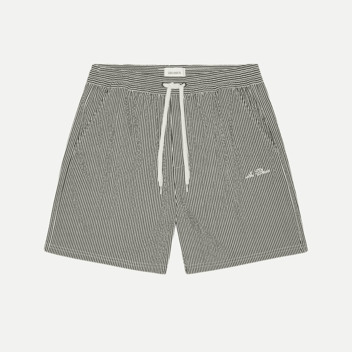 stan stripe seersucker swim shorts - les deux - 520062953 - shorts - Nouveau. men