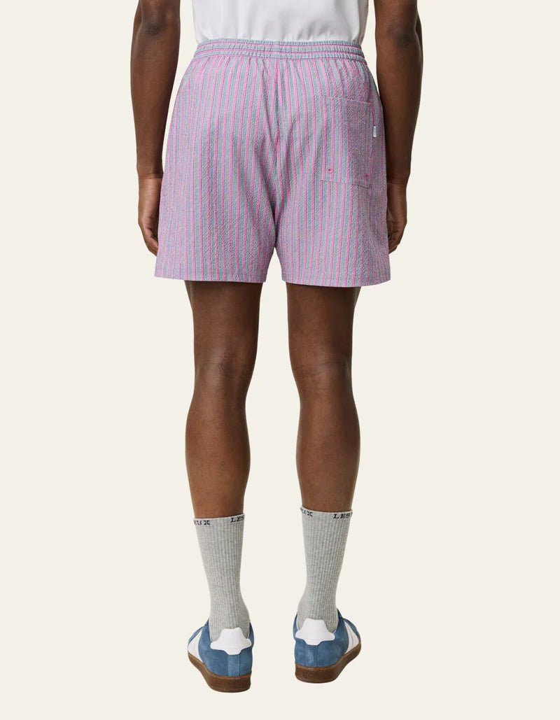 stan stripe seersucker swim shorts - les deux - 520063059 - shorts - Nouveau. men