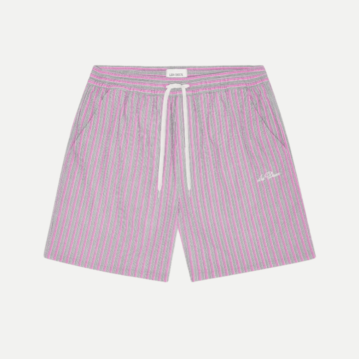 stan stripe seersucker swim shorts - les deux - 520063059 - shorts - Nouveau. men