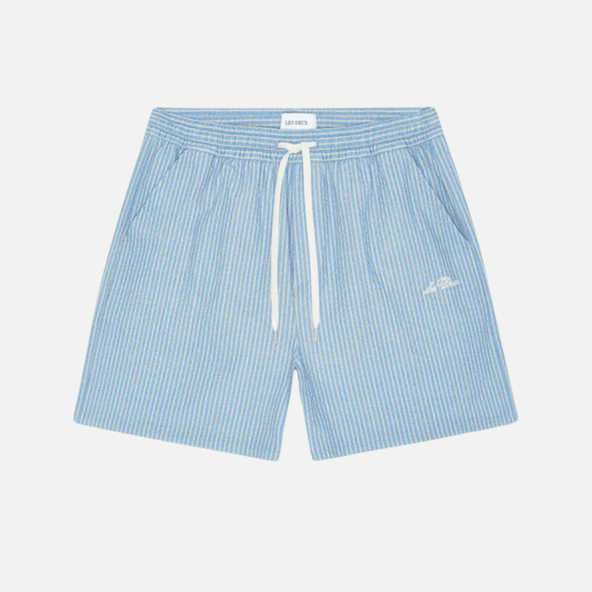 stan stripe seersucker swim shorts - les deux - 520062991 - shorts - Nouveau. men