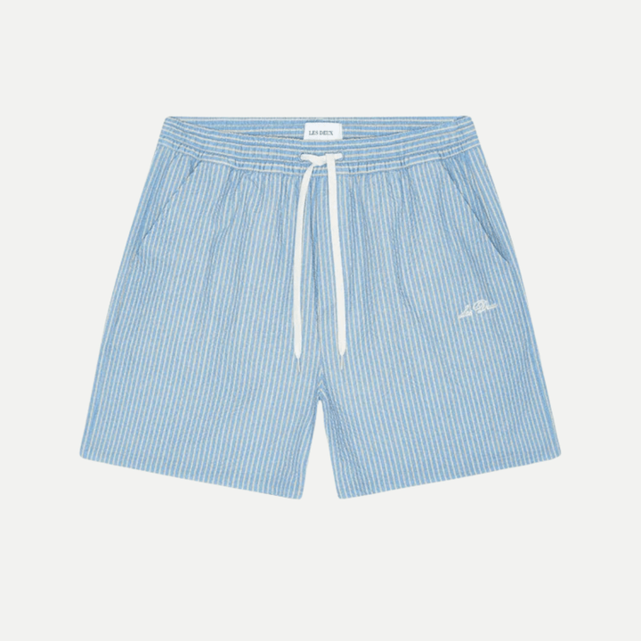 stan stripe seersucker swim shorts - les deux - 520062991 - shorts - Nouveau. men