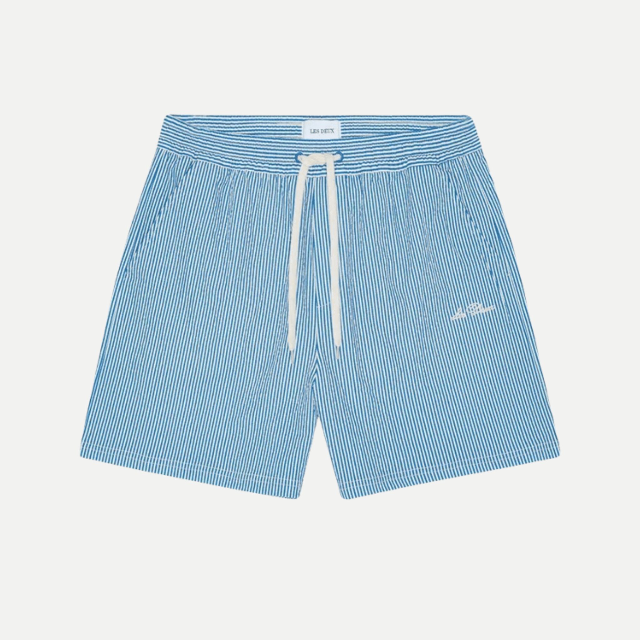 stan stripe seersucker swim shorts - les deux - 520063028 - shorts - Nouveau. men