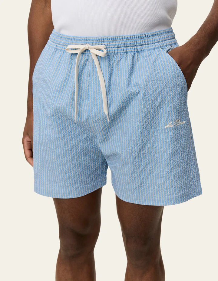 stan stripe seersucker swim shorts - les deux - 520062991 - shorts - Nouveau. men