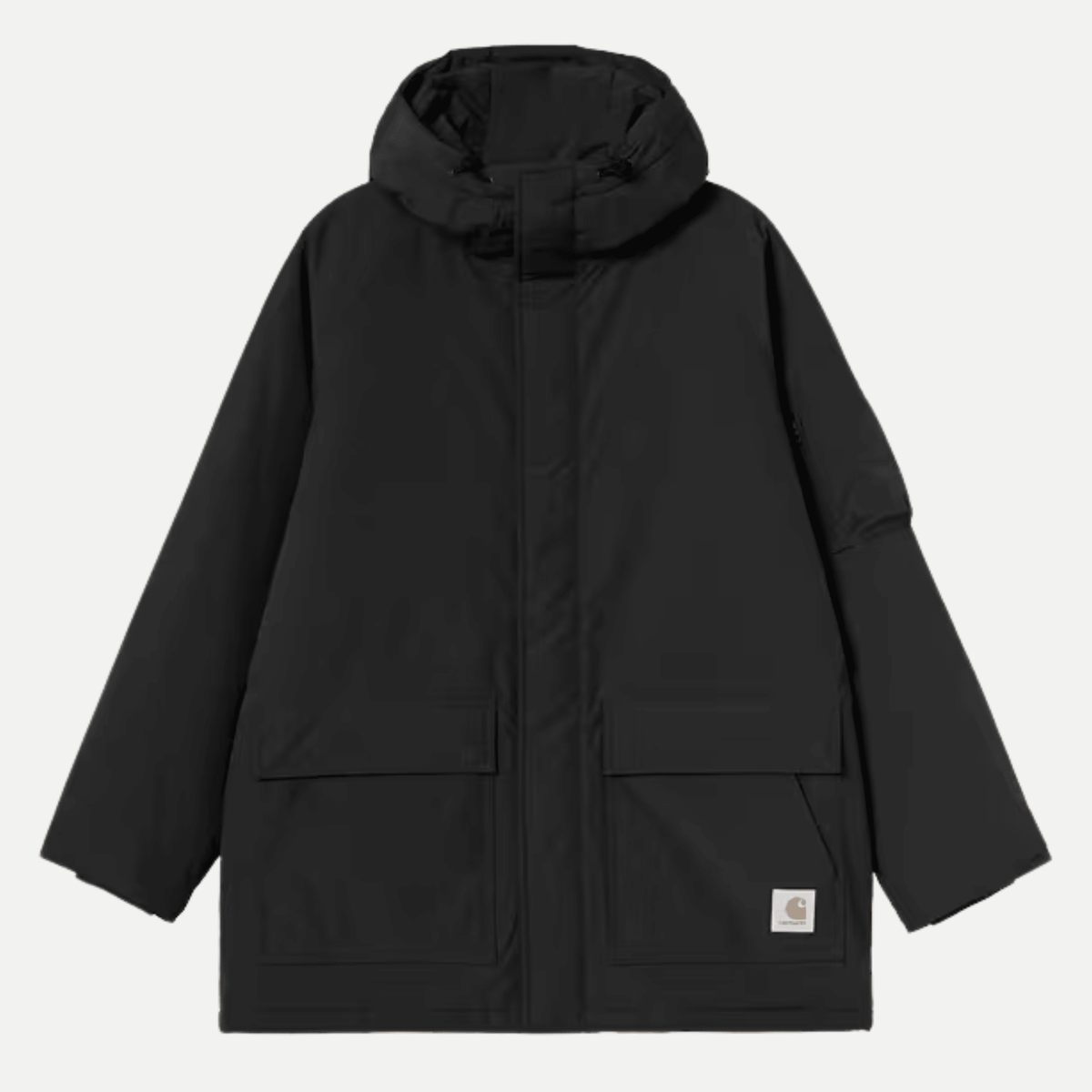 stanwood parka recycled nylon plain weave - carhartt - 510078407 - manteaux - Nouveau. men