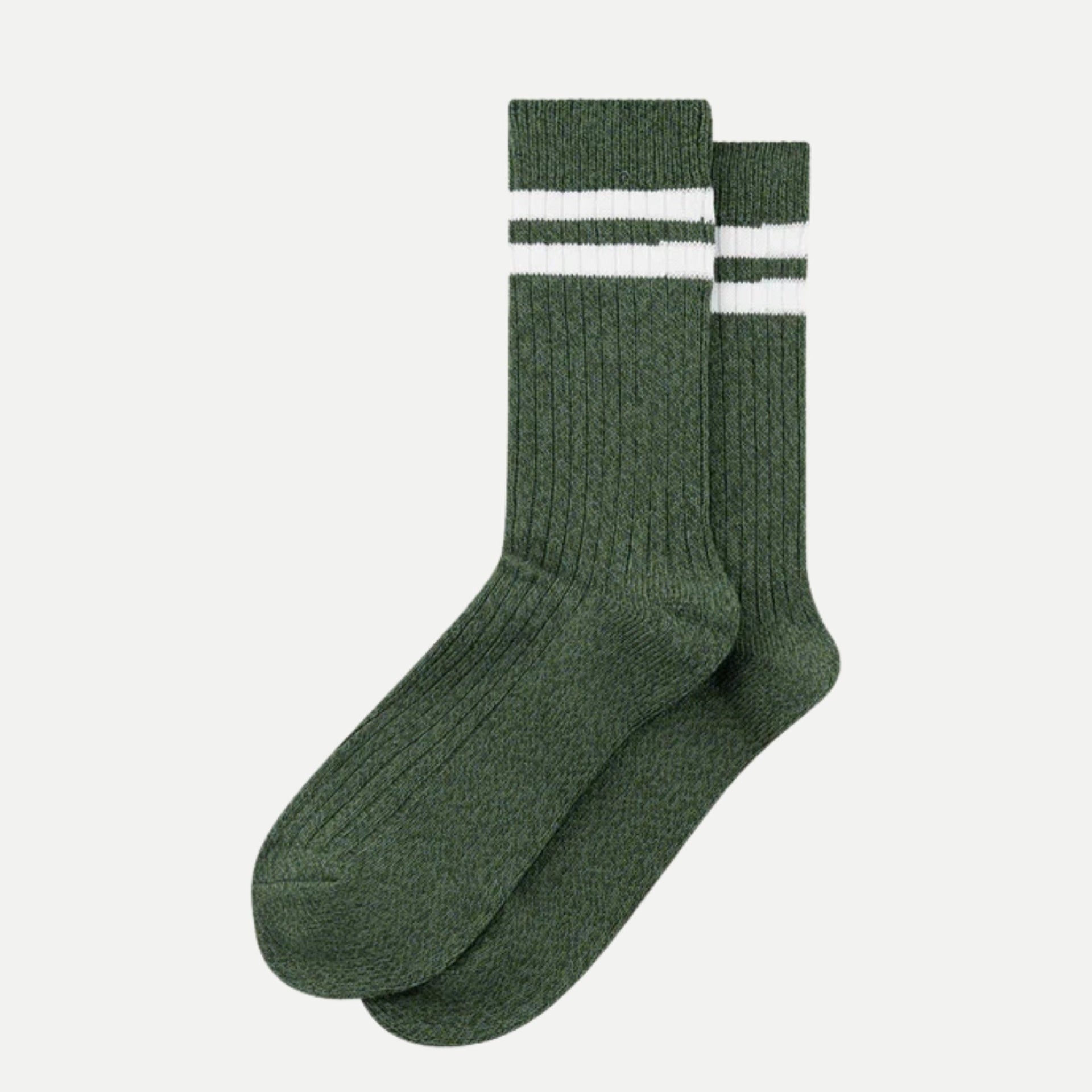 striped melange socks - 2 pack - les deux - 510062901 - chaussettes - Nouveau. men