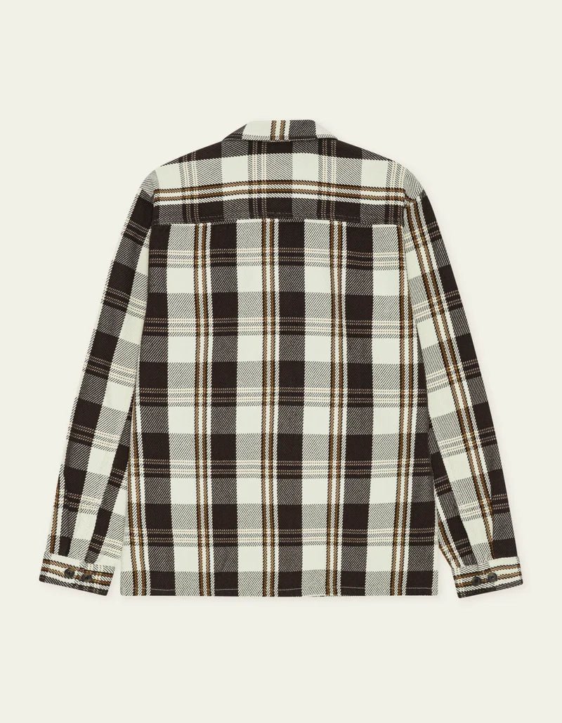 structured check overshirt - les deux - 510077851 - chemises - Nouveau. men