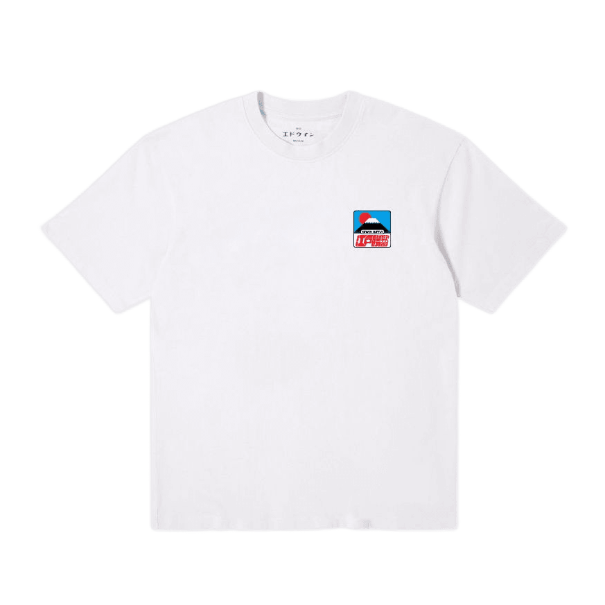 sunset on fuji san t-shirt - edwins - 510039903 - tee shirt - nouveau.