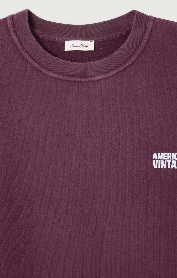 sweat ml col rond - american vintage - 510055293 - sweat - nouveau.