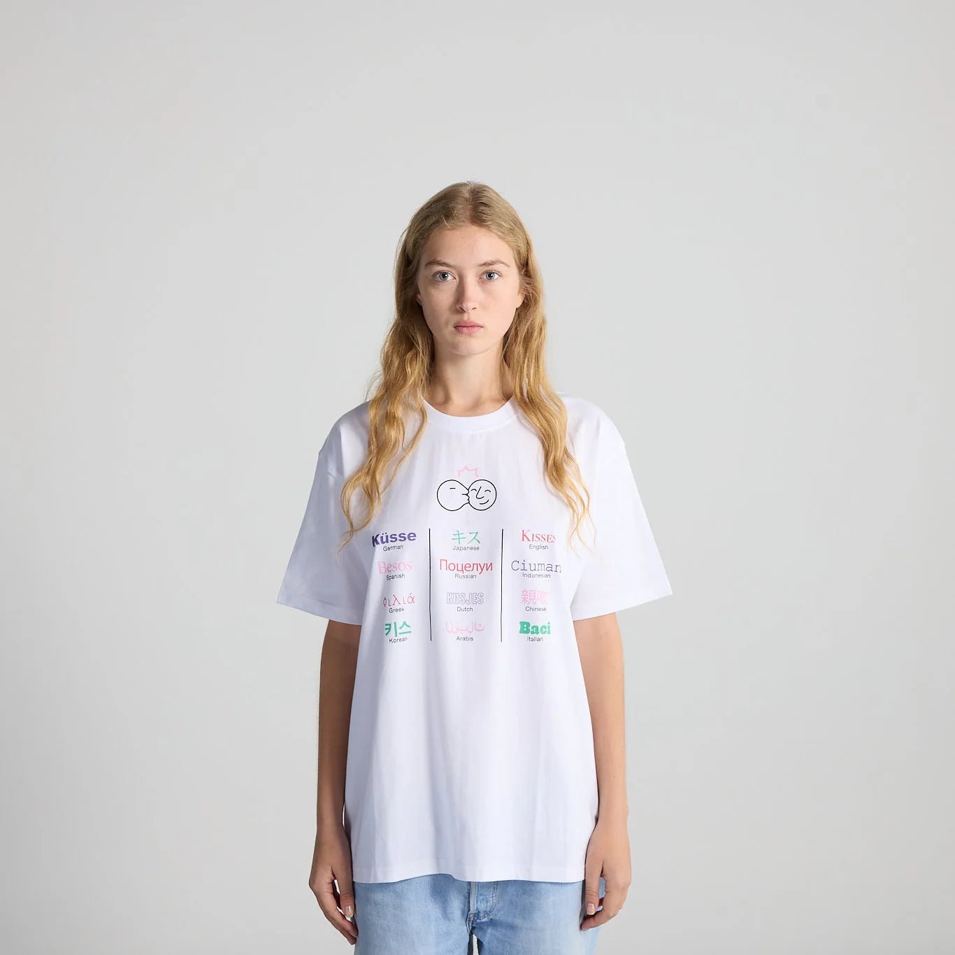 t-shirt body language - bisous - 510069429 - tee shirt - Nouveau. men