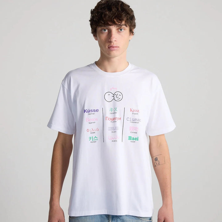t-shirt body language - bisous - 510069429 - tee shirt - Nouveau. men