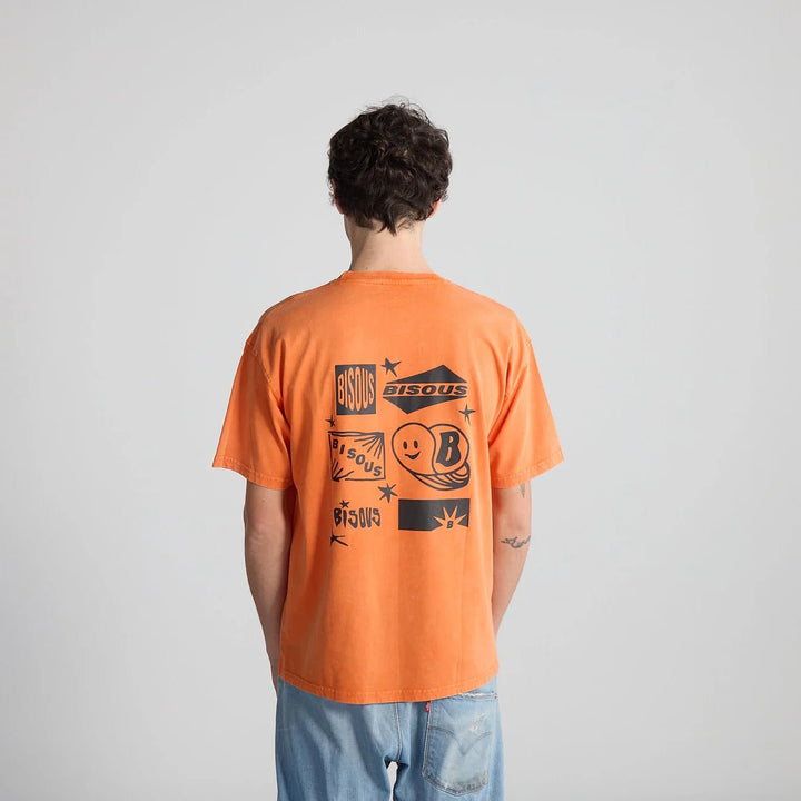 t-shirt flyer - bisous - 510069658 - tee shirt - Nouveau. men