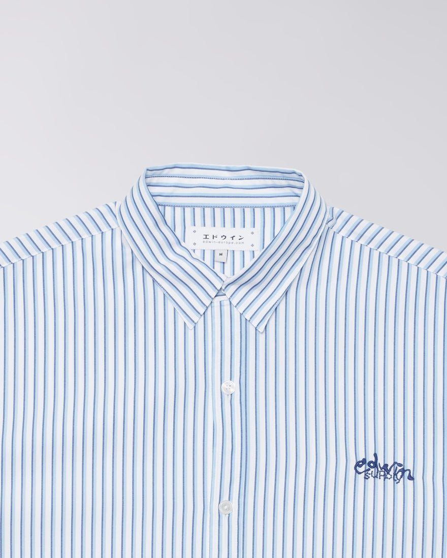 toledo shirt ss - edwins - 520060355 - chemises - Nouveau. men