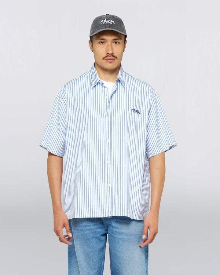 toledo shirt ss - edwins - 520060355 - chemises - Nouveau. men