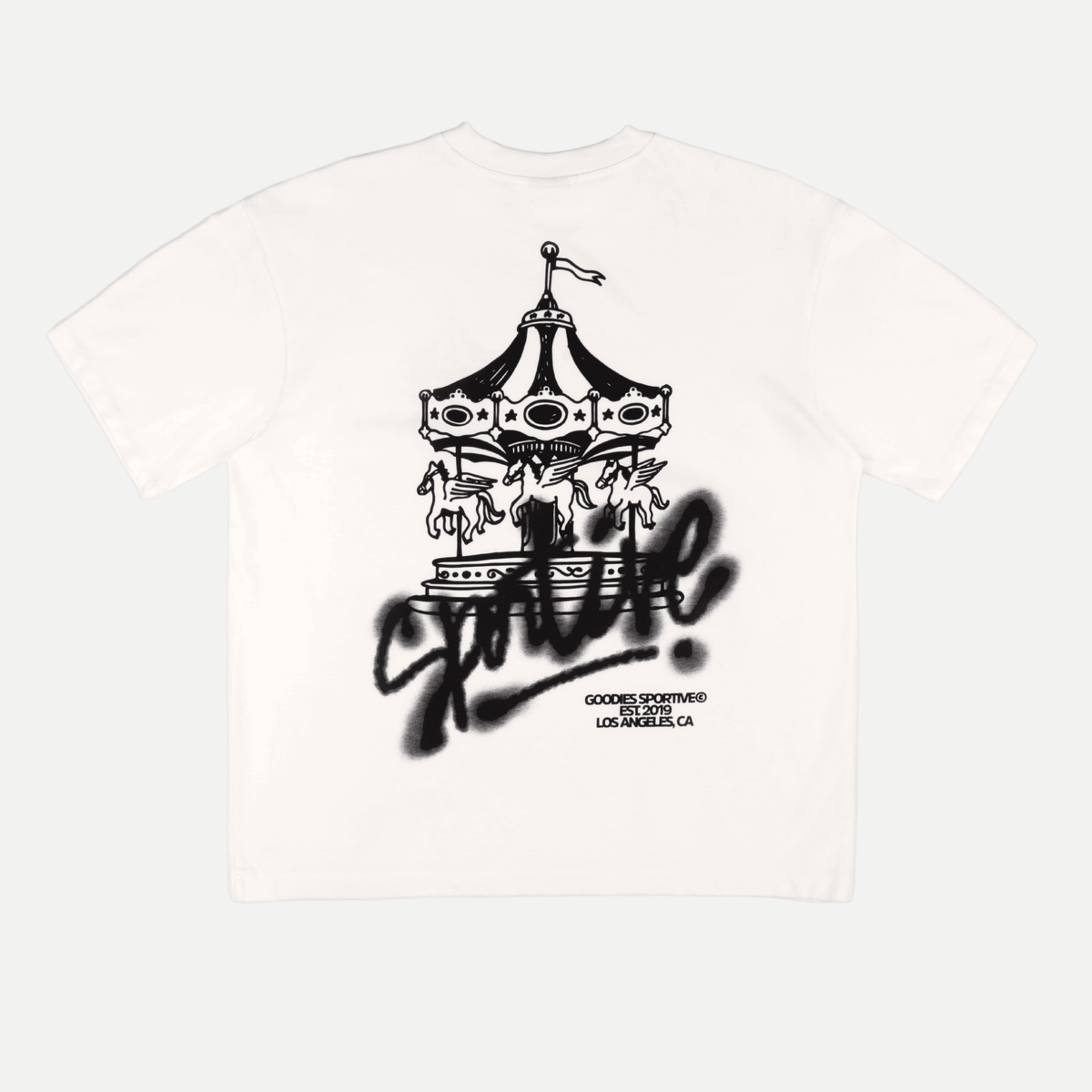 ts club carrousel - goodies sportive - 520099010 - tee shirt - Nouveau. men
