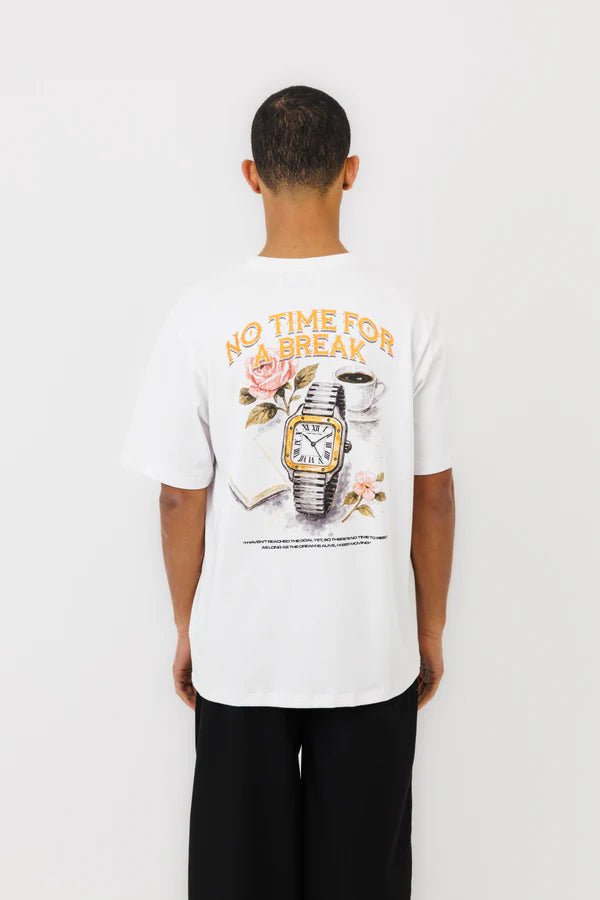 ts no time for break - last call - 520075922 - tee shirt - Nouveau. men