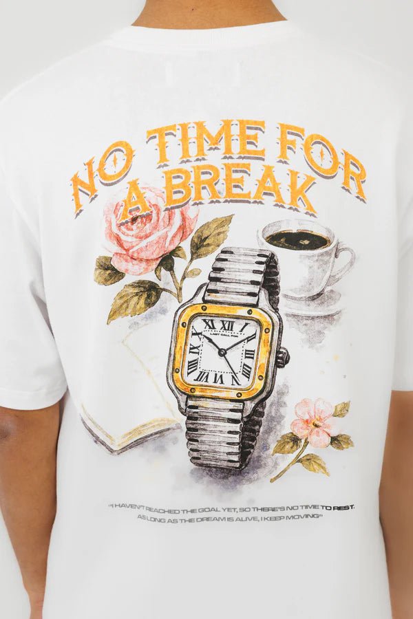 ts no time for break - last call - 520075922 - tee shirt - Nouveau. men