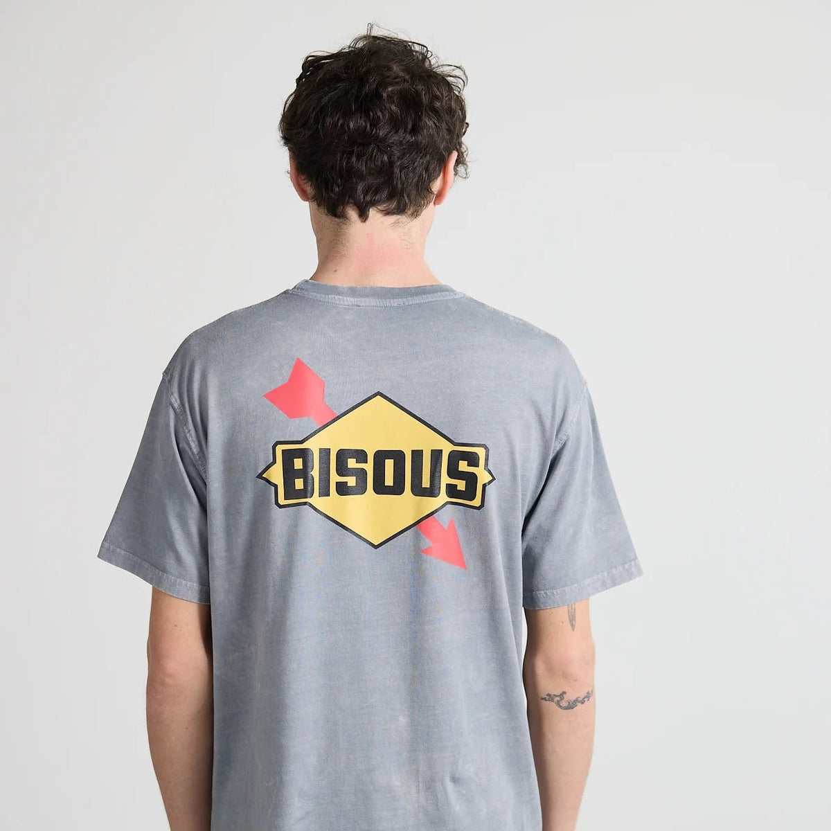 ts techno - bisous - 520103885 - tee shirt - Nouveau. men