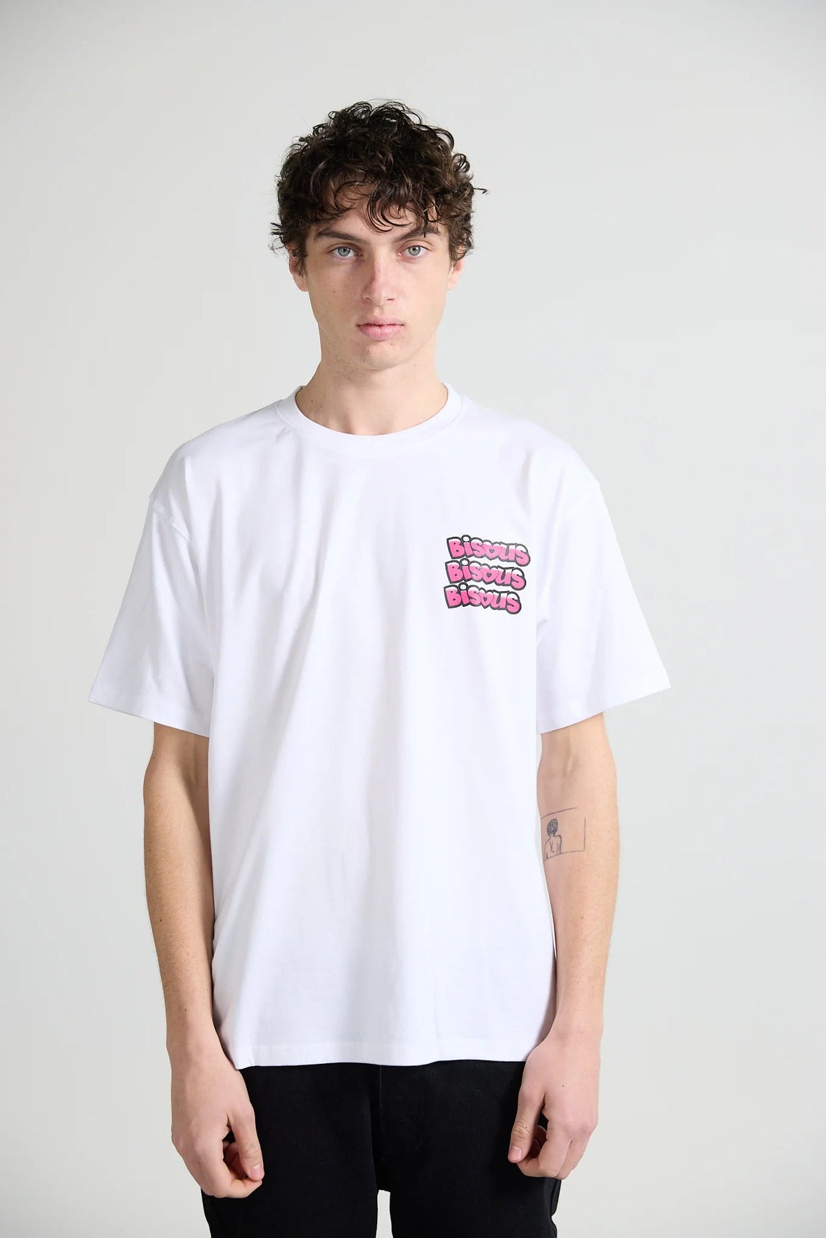 ts tony - bisous - 520103953 - tee shirt - Nouveau. men