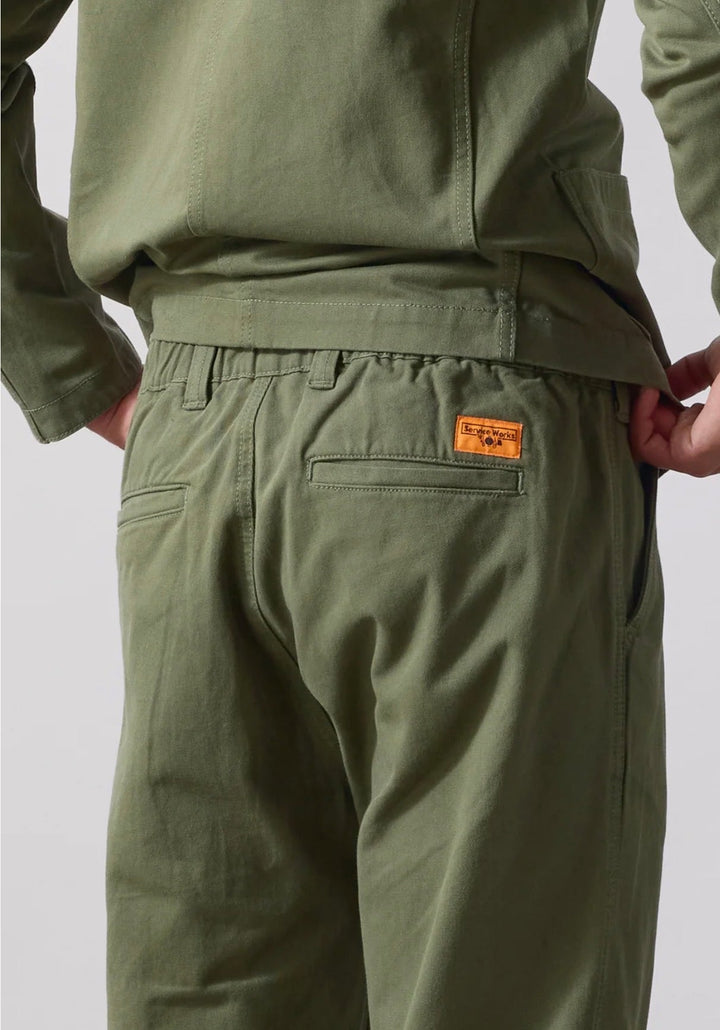 twill waiter pants - service works - 520101614 - pantalons classiques - Nouveau. men