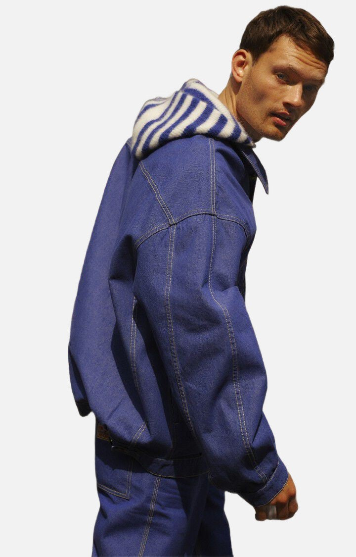 veste boule ml col chemise boutonnee - american vintage - 510062093 - vestes - nouveau.