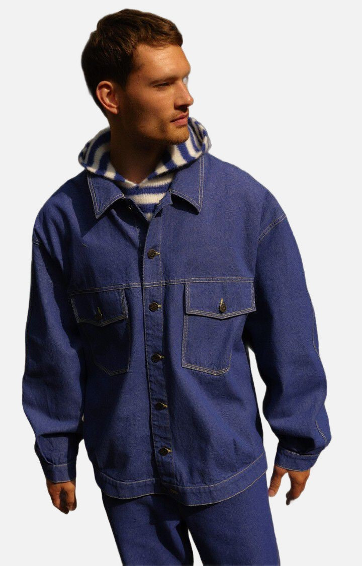 veste boule ml col chemise boutonnee - american vintage - 510062093 - vestes - nouveau.