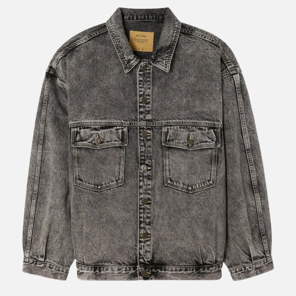 veste bouleml col chemise boutonnée - american vintage - 510061881 - vestes - nouveau.