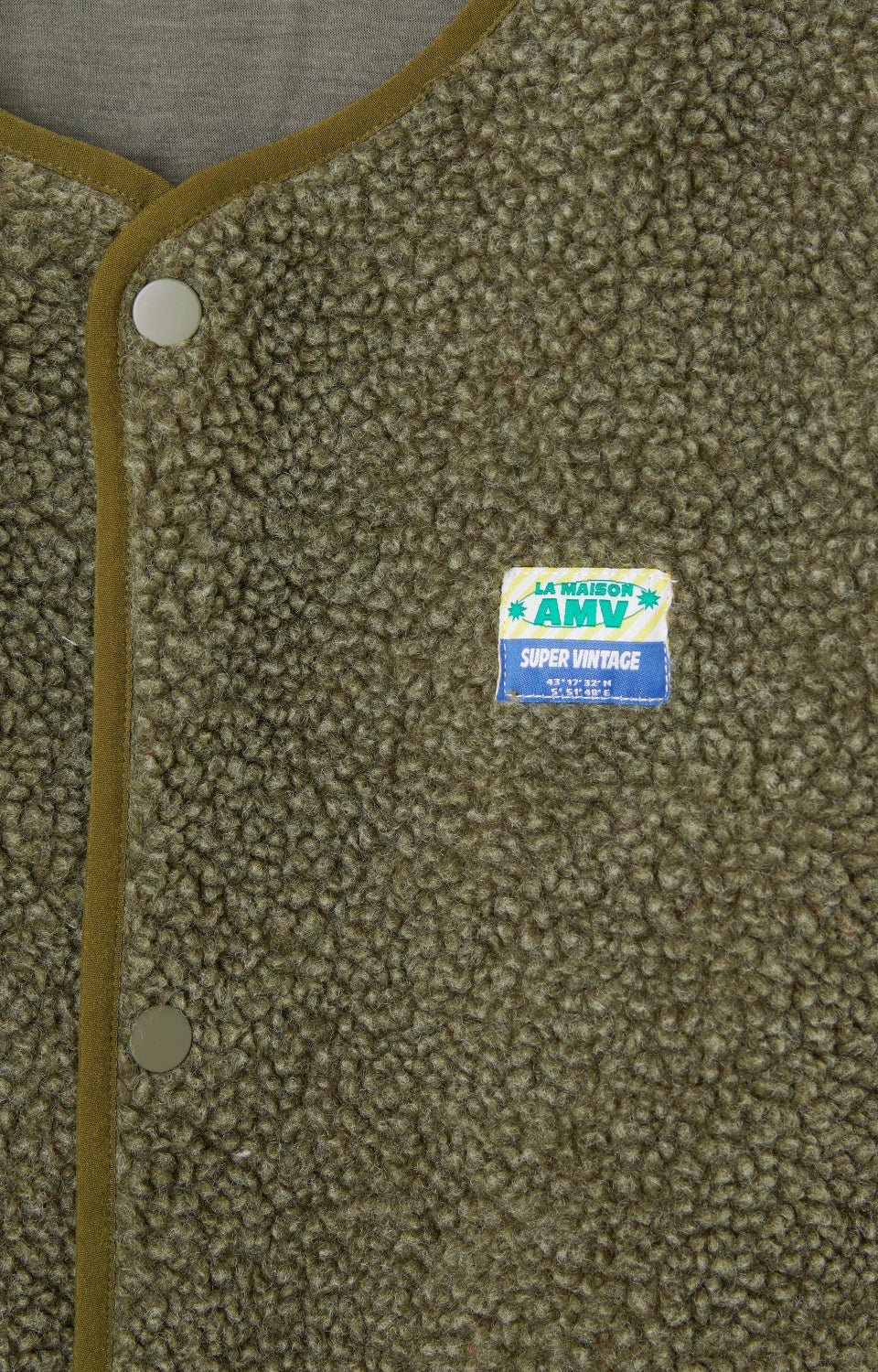 veste courte droit sm boutonee - american vintage - 510056559 - vestes - nouveau.