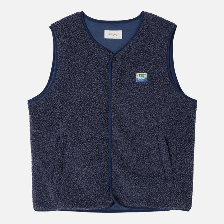 veste courte droit sm boutonee - american vintage - 510056474 - vestes - nouveau.