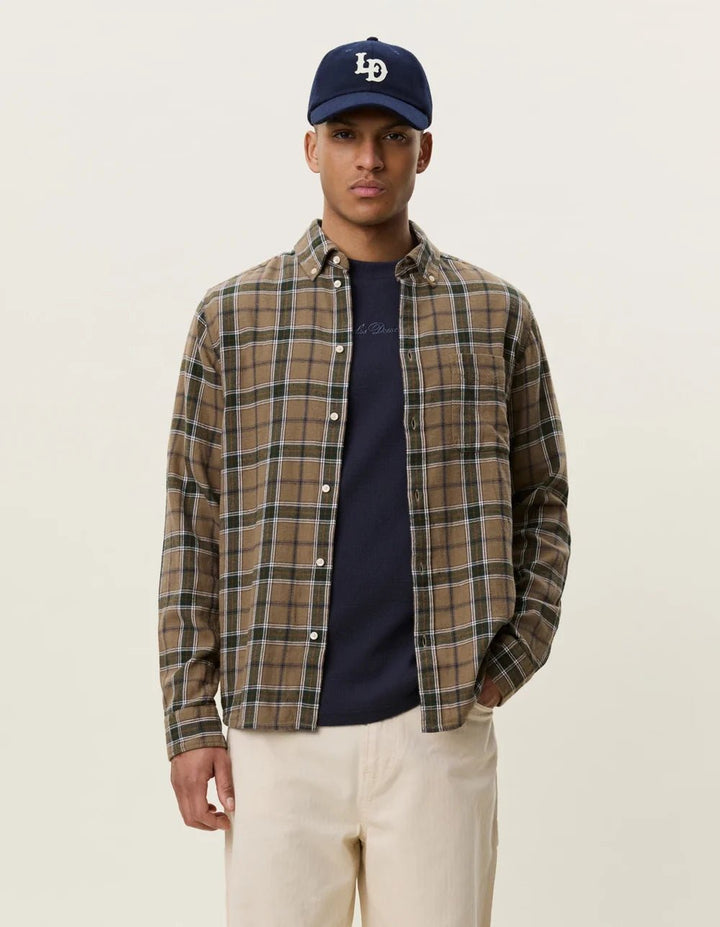 vintage check shirt - les deux - 520085228 - chemises - Nouveau. men
