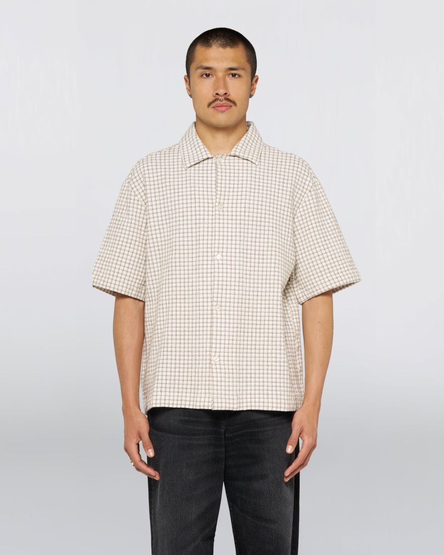zed shirt ss - edwins - 520060003 - chemises - Nouveau. men