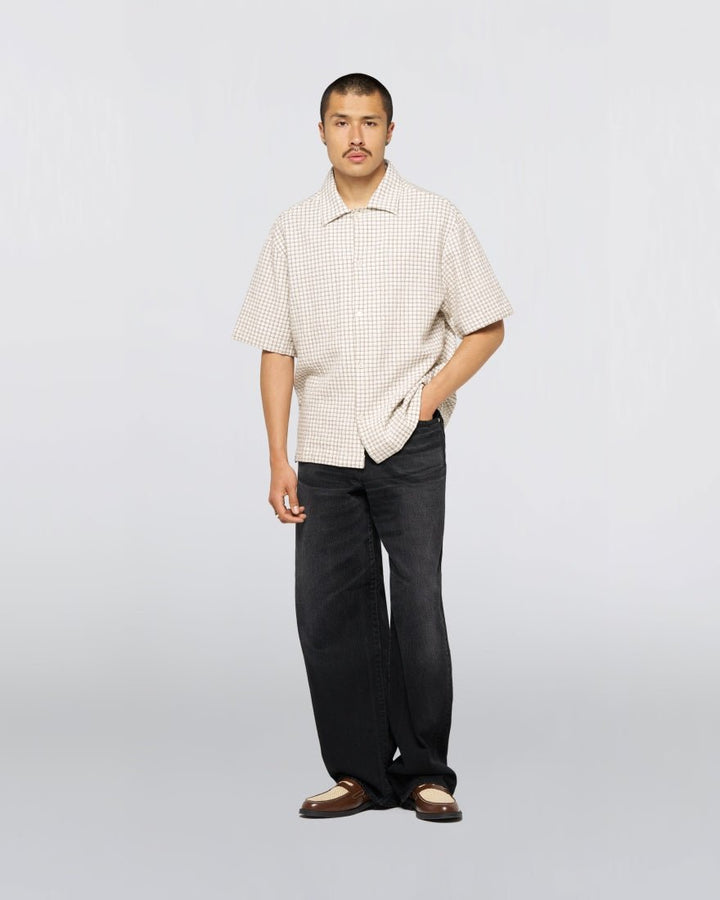 zed shirt ss - edwins - 520060003 - chemises - Nouveau. men